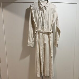 Rachel Parcell women’s striped long shirt dress